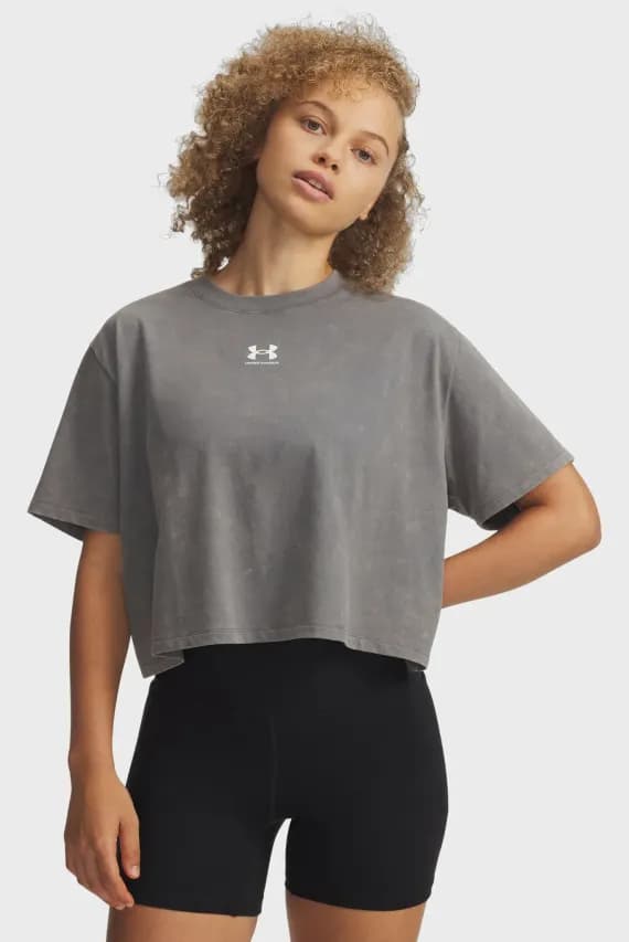Футболка UA Rival Boxy Tee Wash