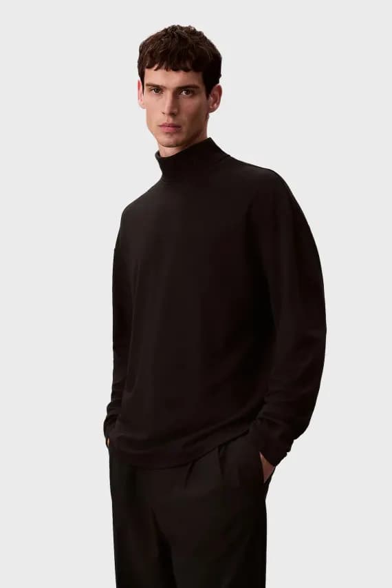 Лонгслив LS COMPRESSION KNIT ROLLNECK TEE