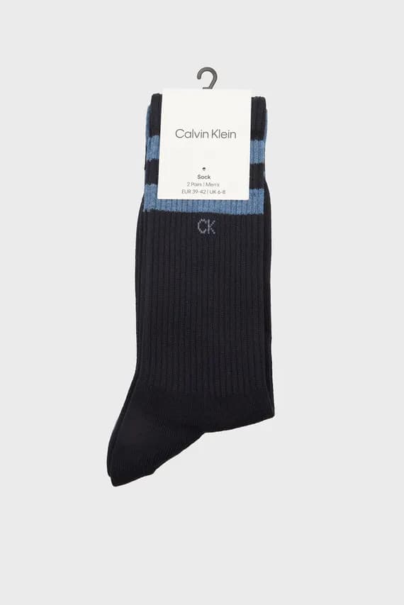 Носки CK MEN SOCK 2P STRIPES