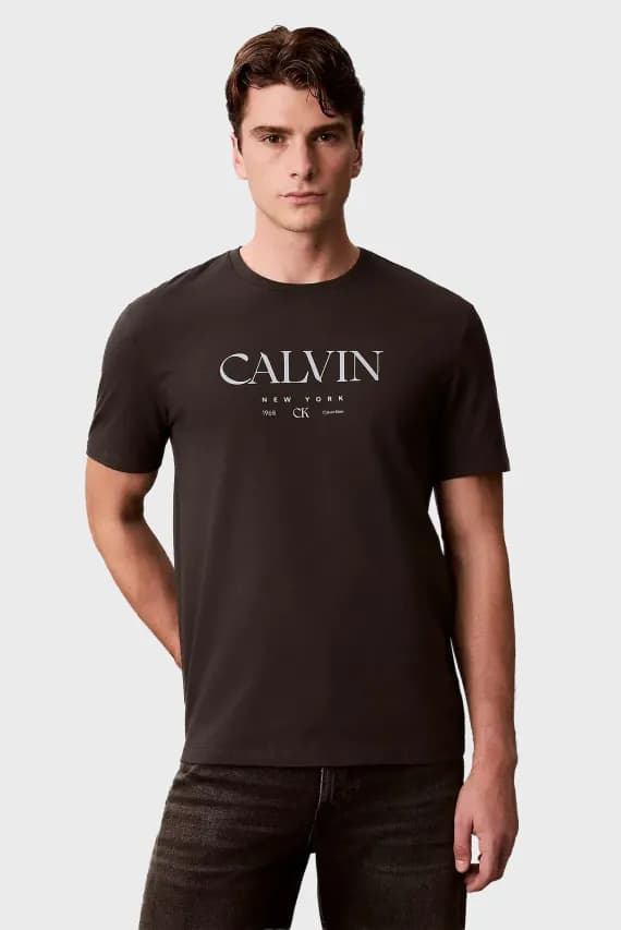 Футболка SS 20S LN CALVIN GRAPHIC TEE