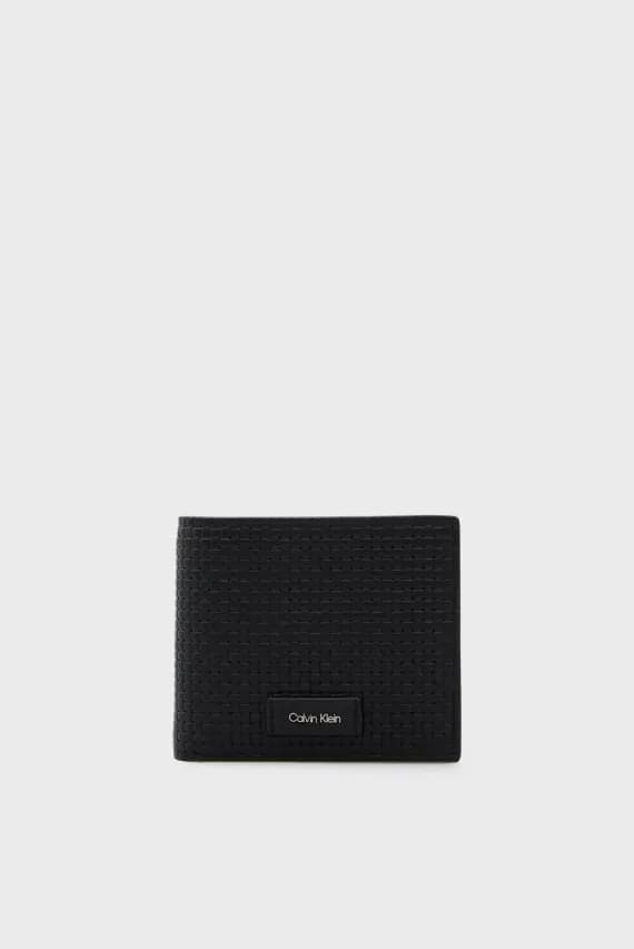Кошелек EMBOSSED WOVEN BILLFOLD W  COIN