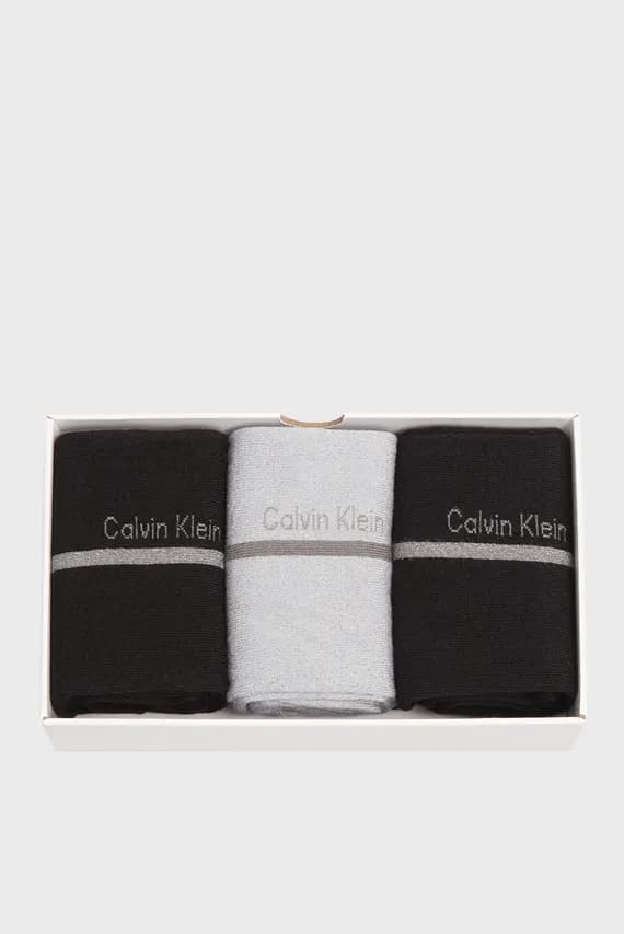 Набор носков CK WOMEN SOCK 3P GIFTBOX LUREX