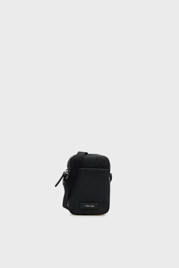 Сумка EMBOSSED WOVEN SLIM REPORTER