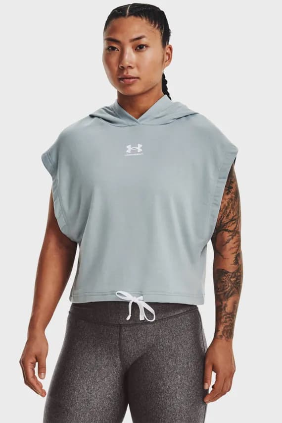 Лонгслив UA Rival Terry SS Hoodie