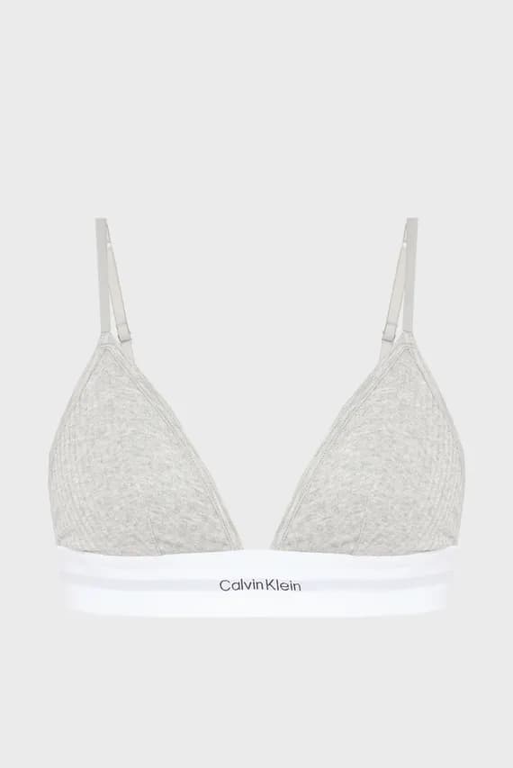 Женский серый бюстгальтер UNLINED TRIANGLE