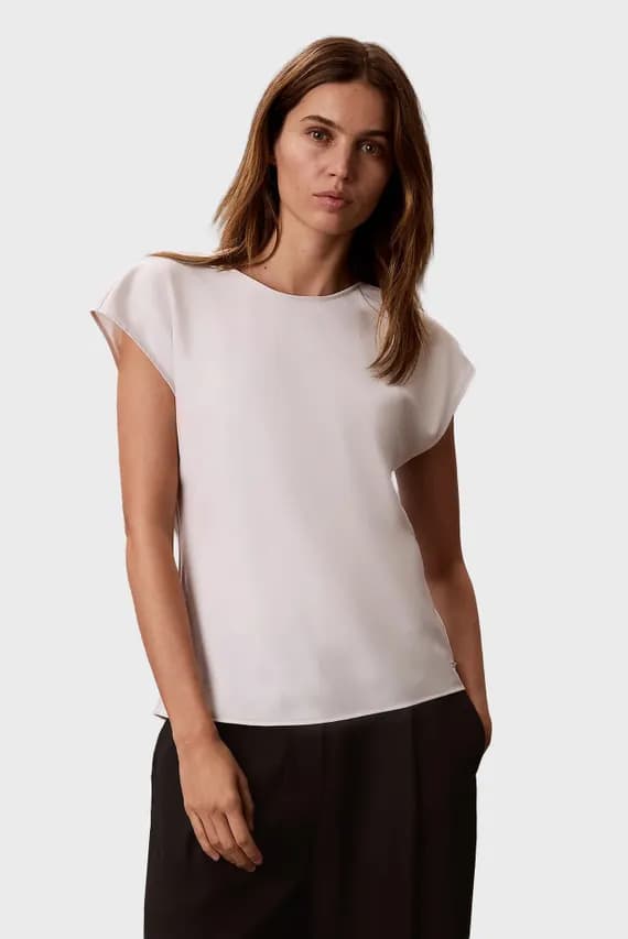 Топ MATTE SATIN SHEATH TOP