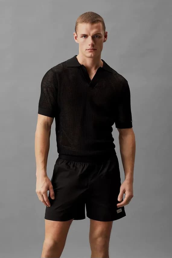 Поло OPEN KNIT POLO