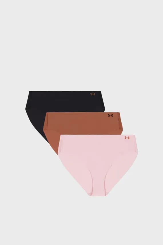 Трусы/UA PURE STRETCH NO SHOW BIKINI-SOLID 3PK