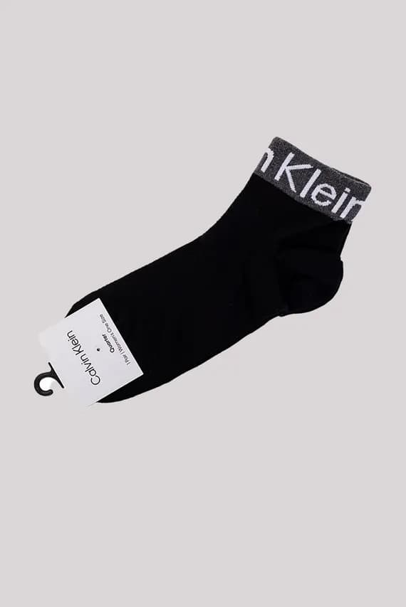 Носки CK WOMEN QUARTER 1P LOGO WELT