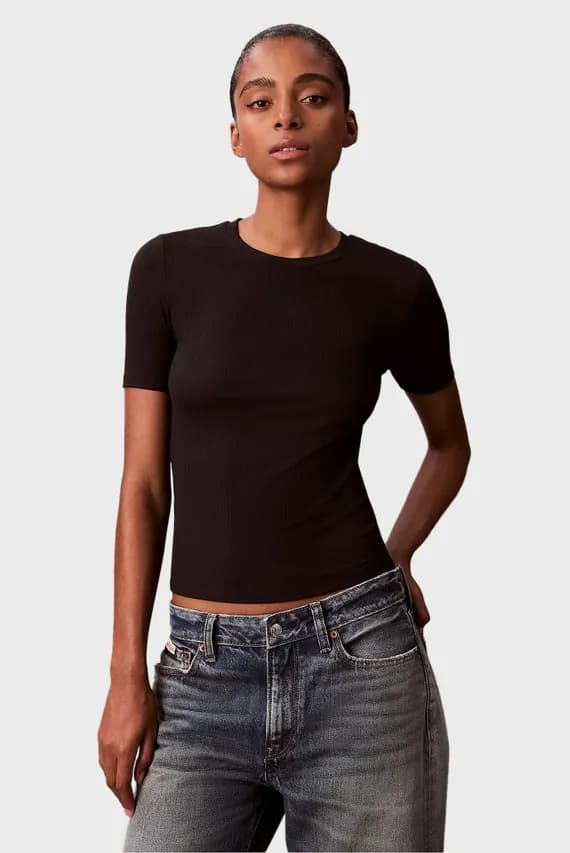 Футболка A- Modal Rib Tee (essential)