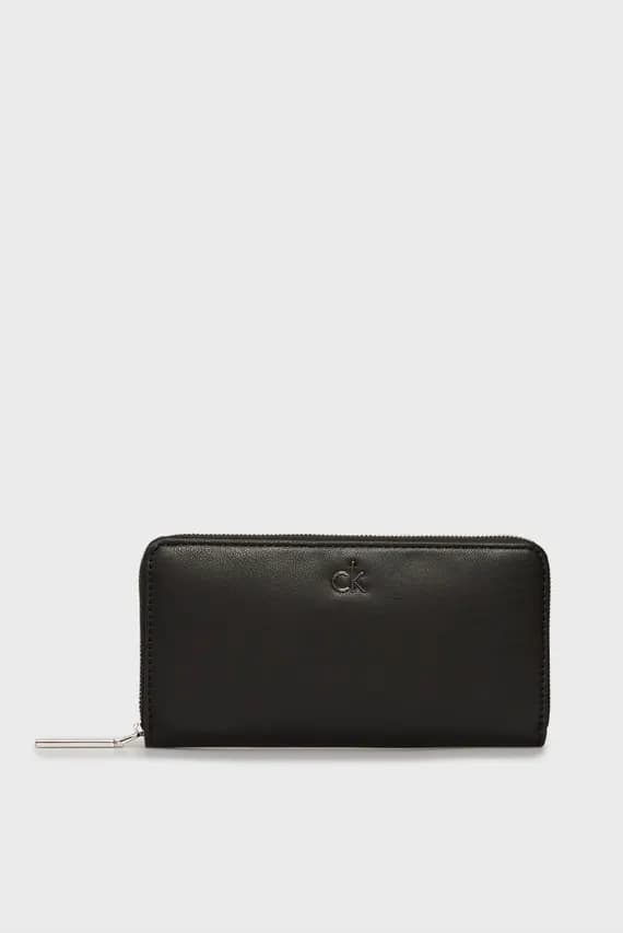 Кошелек/CK RE-LOCK LARGE ZIP AROUND