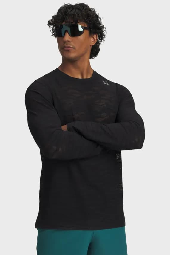 Лонгслив UA Halo Jacquard LS