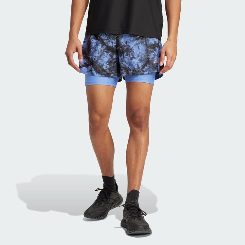 Шорты 2в1 Own The Run Spray Dye