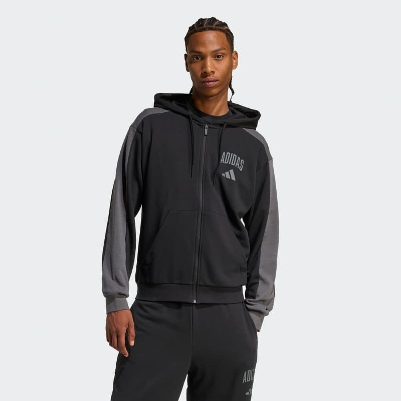 Толстовка COLLEGIATE FRENCH TERRY FULL-ZIP HOODED