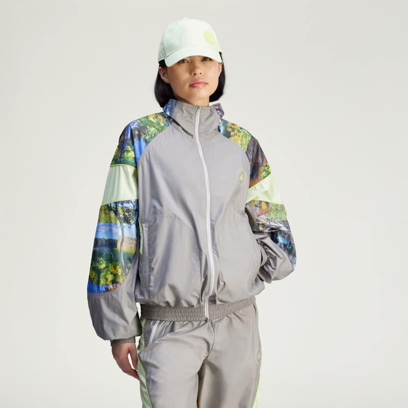 Спортивная кофта adidas by Stella McCartney Earth Collage Woven