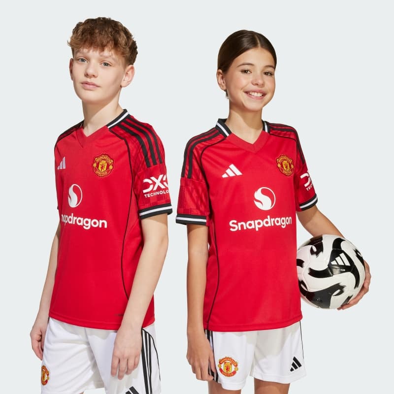 Домашнее джерси Manchester United 25/26 Home Kids