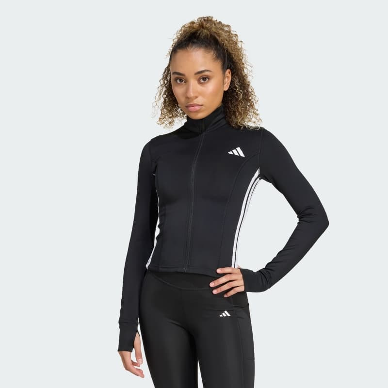 Олимпийка Workout Essentials Zip Through Jacket 3-Stripes