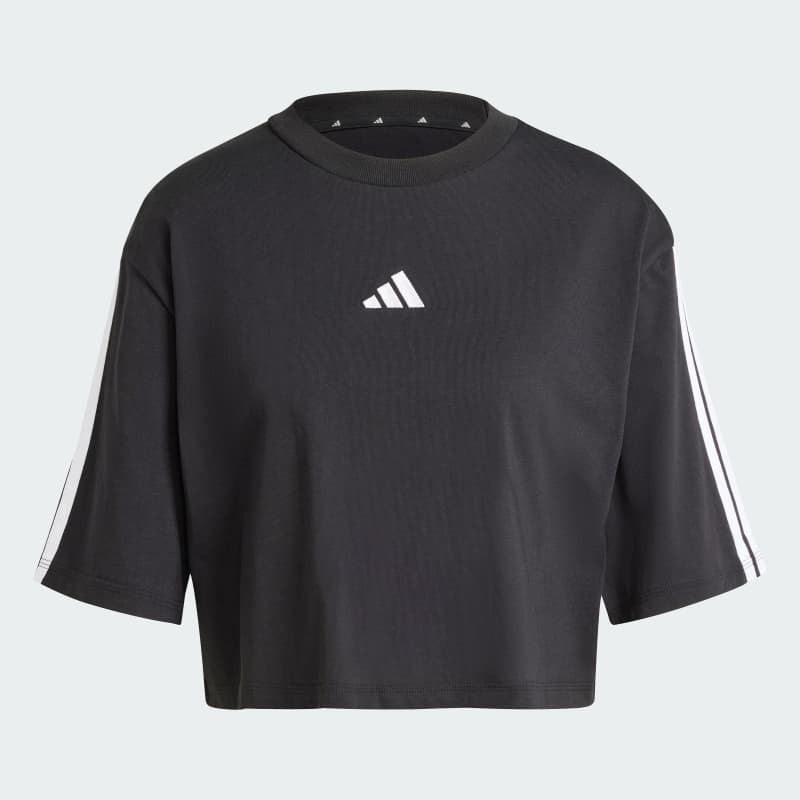 Футболка Essentials 3-Stripes Cotton Loose