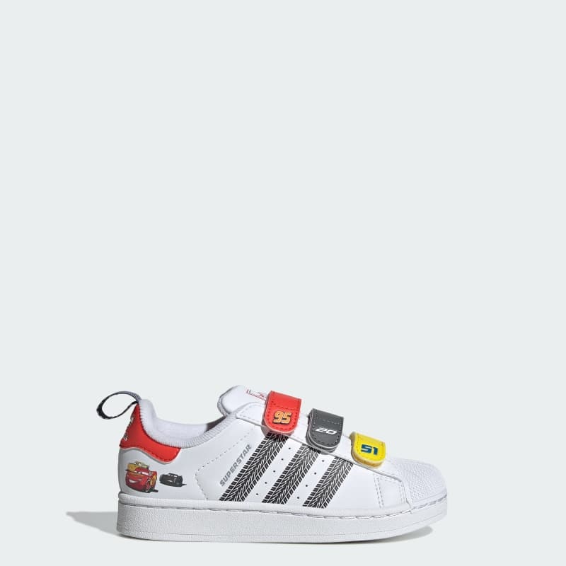 Кроссовки adidas Pixar Cars Superstar II Comfort Closure Kids