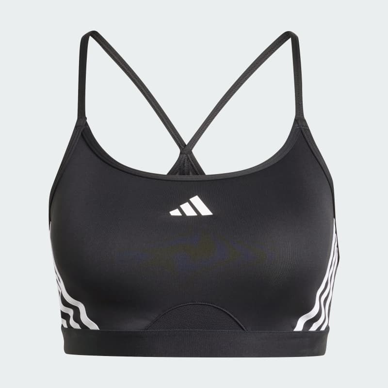 Спортивный бра Aeroreact Training Light-Support 3-Stripes