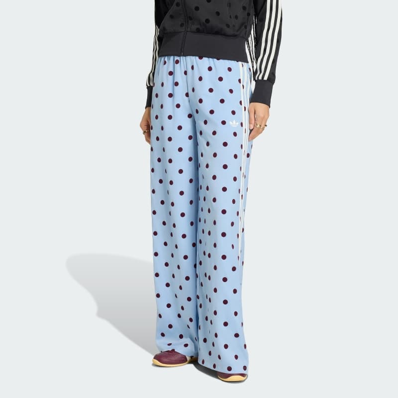 Брюки SATIN POLKA DOTS WIDE LEG