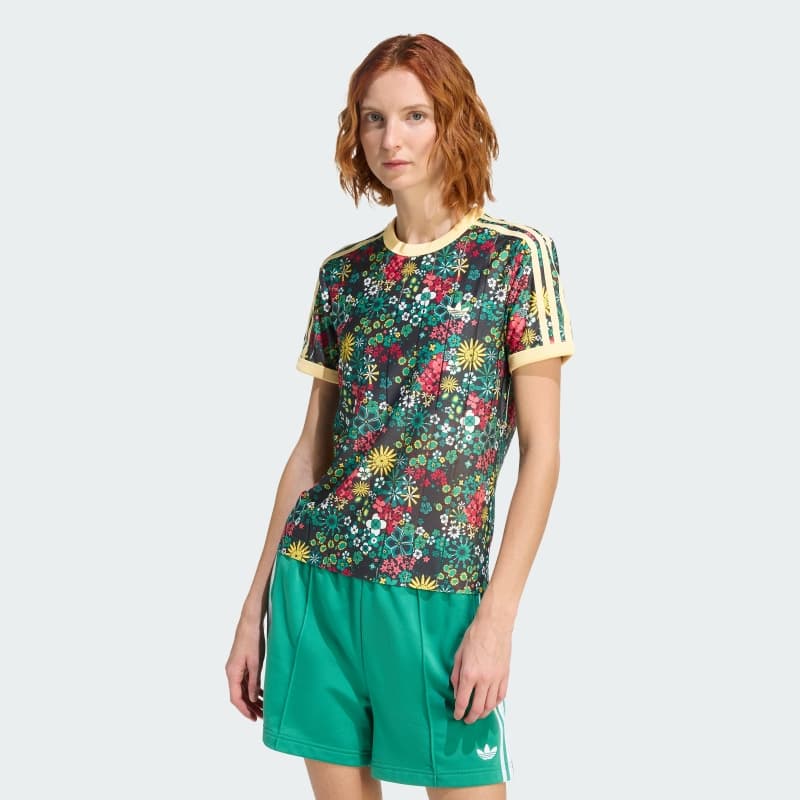 Футболка ADIDAS ORIGINALS X LIBERTY LONDON 3 STRIPES