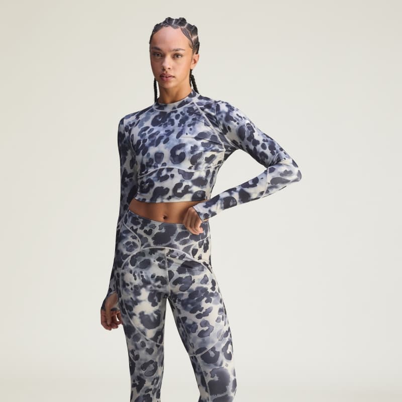 Кроп-топ adidas by Stella McCartney Training Longsleeve Printed