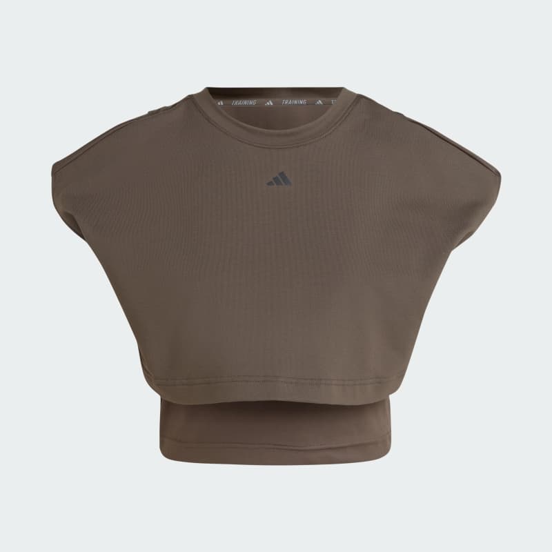 Топ Power Boxy French Terry 3-Stripes