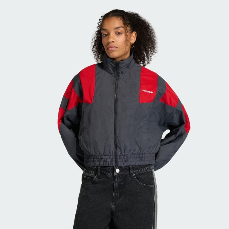 Олимпийка BLOCKED WASHED ZIPPED