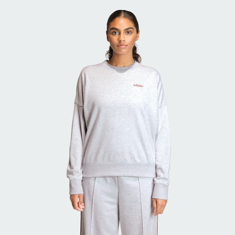 Свитшот Seasonal Essentials Colorpop with Embroidered Graphic