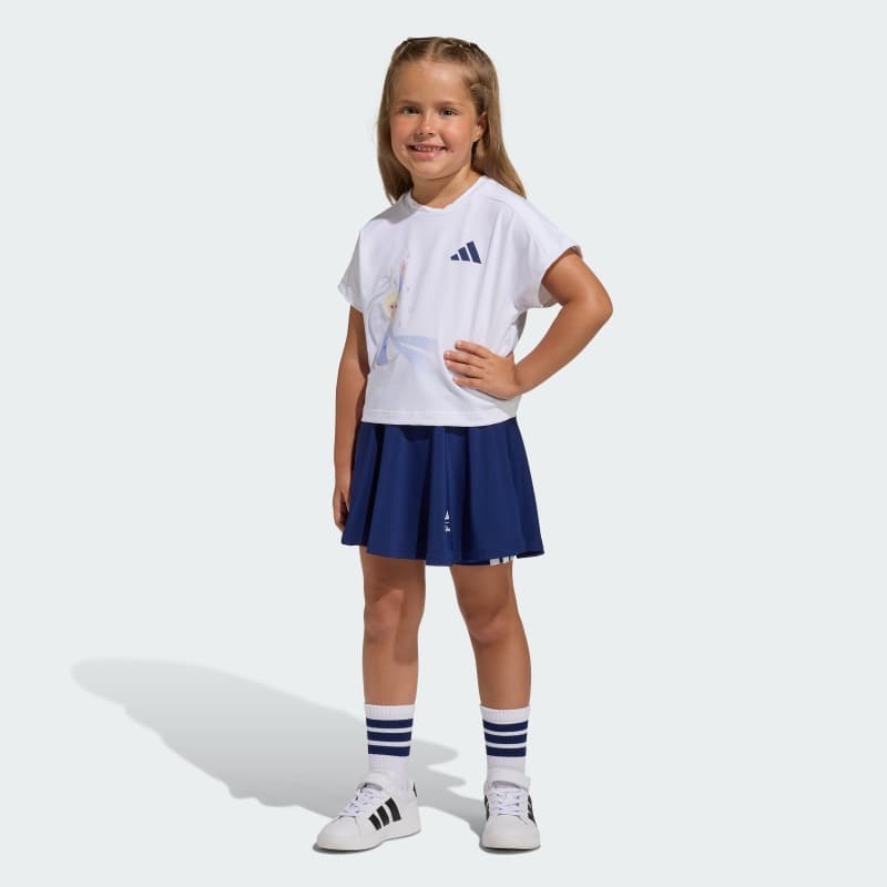 Комплект: футболка и юбка-шорты ADIDAS DISNEY FROZEN SPORT
