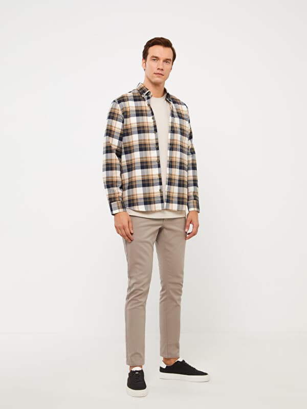 Брюки Чино Мужские Slim Fit