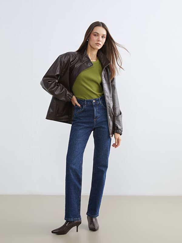 Джинсы Mom Fit для женщин