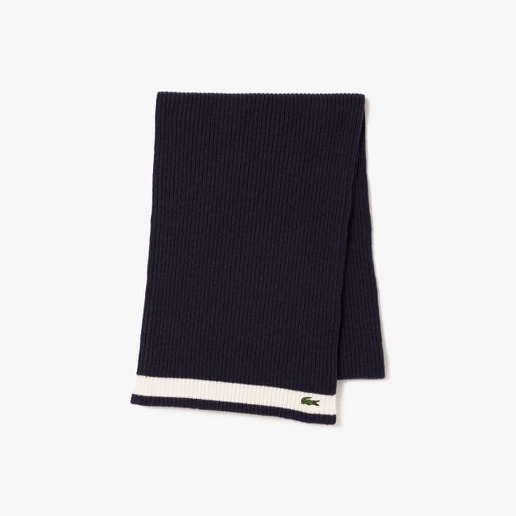 Шерстяной шарф Unisex Lacoste