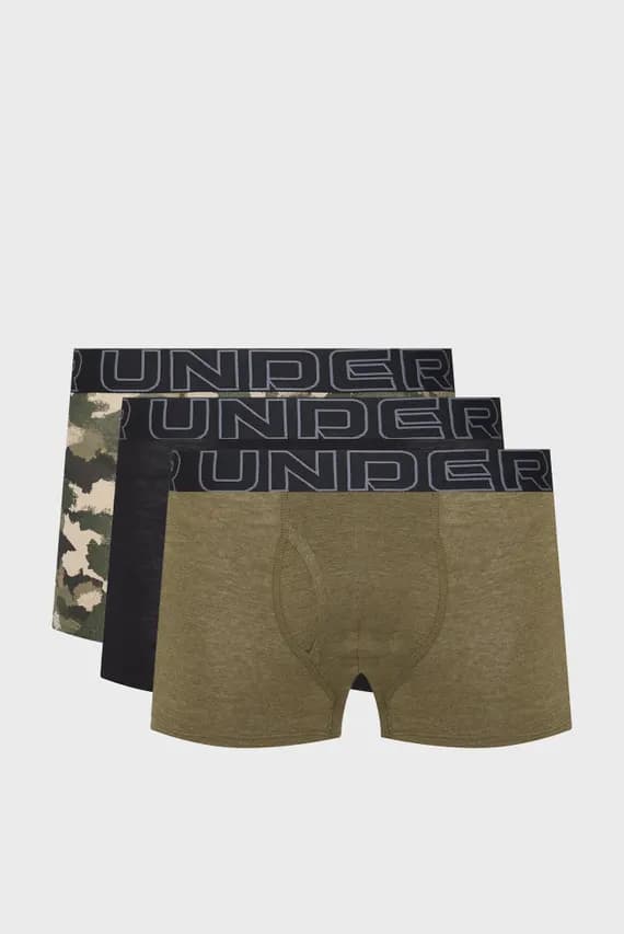 Трусы UA PERFORMANCE COTTON - PRINT 3 IN 3PK