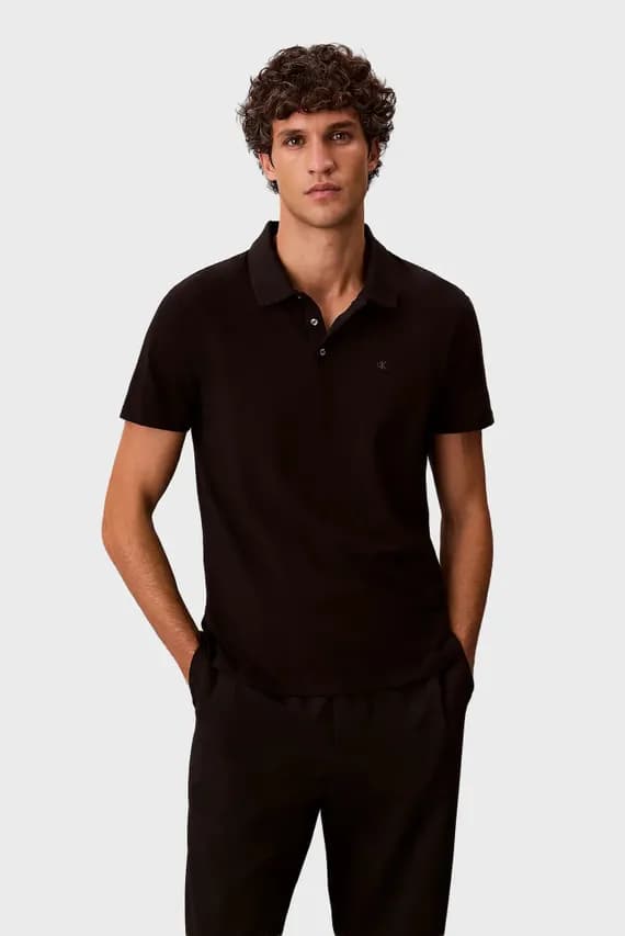 Поло SS SLIM STRETCH COTTON POLO