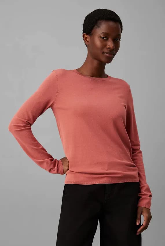 Свитер COMFORT KNIT CREW-NECK SWEATER