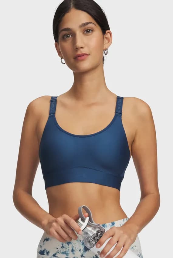 Топ UA Infinity Mid 2.0 Bra-BLU