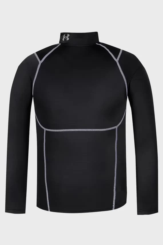 Лонгслив UA HG Elite Comp Mock LS-BLK