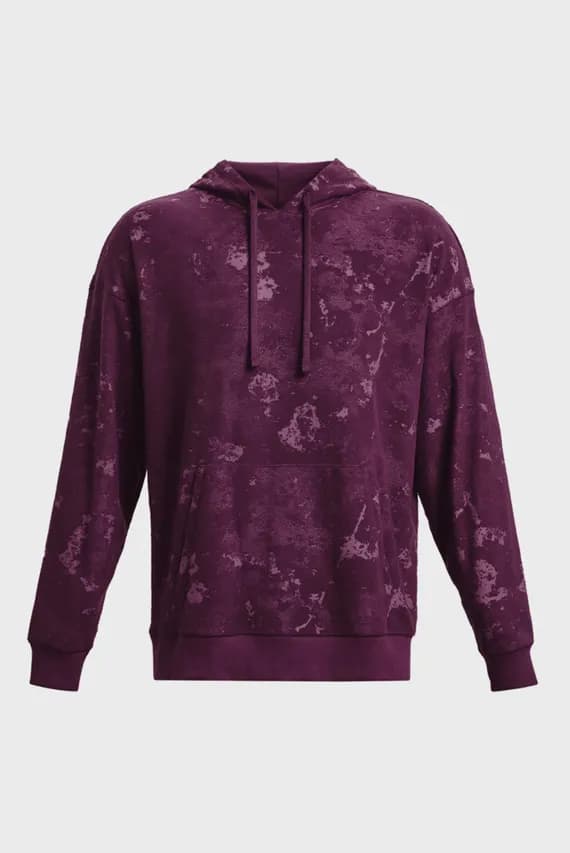 Мужское бордовое худи UA Journey Terry Hoodie
