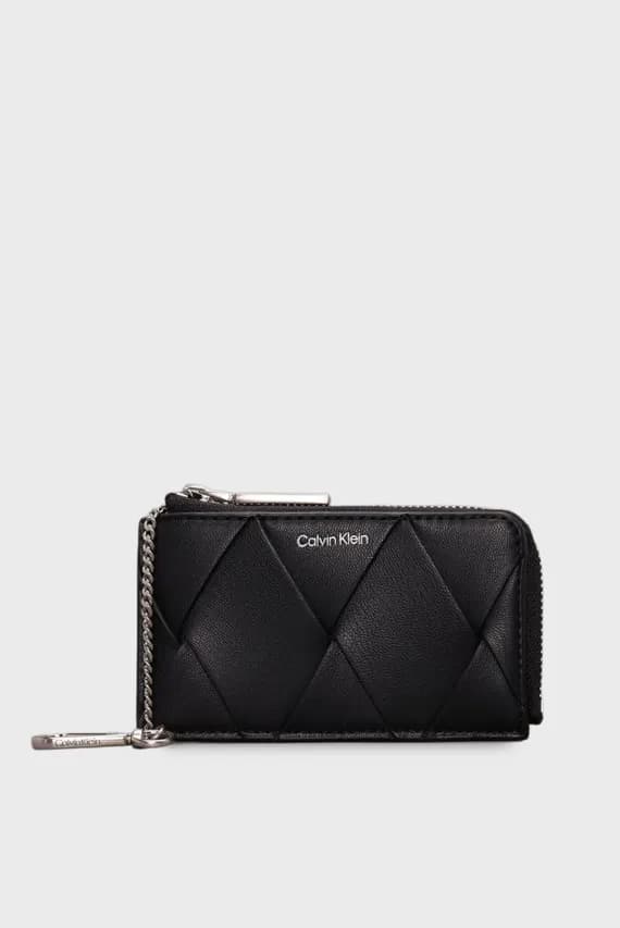 Кошелек CK WOVEN ZIP AROUND CARDHOLDER