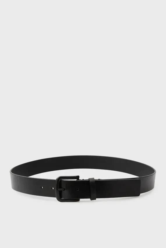 Ремень ROUND BUCKLE TUMBLED 35MM