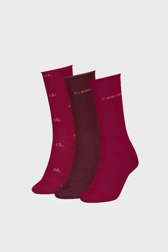 Набор носков CK WOMEN SOCK 3P GIFTBOX GRID