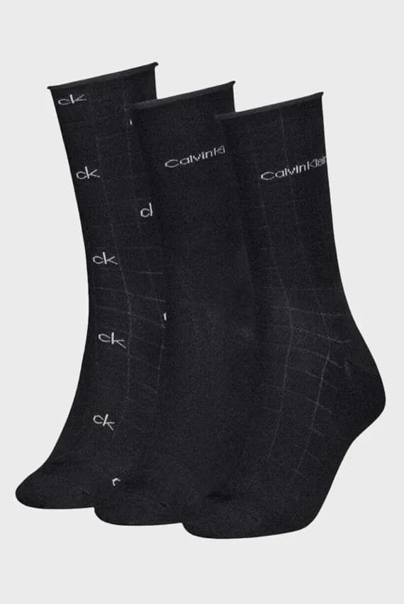 Набор носков CK WOMEN SOCK 3P GIFTBOX GRID