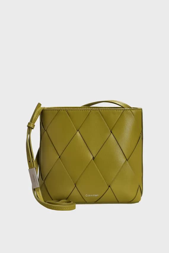 Сумка CK WOVEN SQUARE CROSSBODY