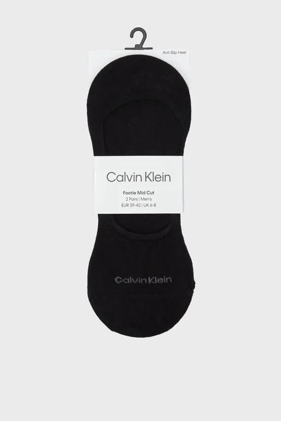 Следы CK MEN FOOTIE MID CUT 2P