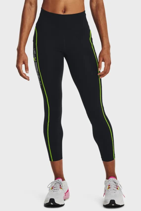 Женские черные тайтсы UA Run Anywhere Ankle Tight