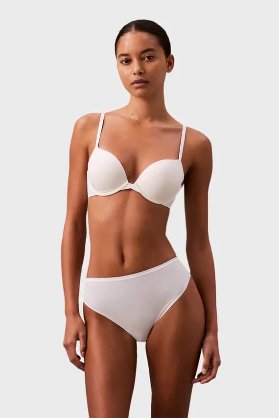 Женские белые трусики HIGH LEG BRIEF