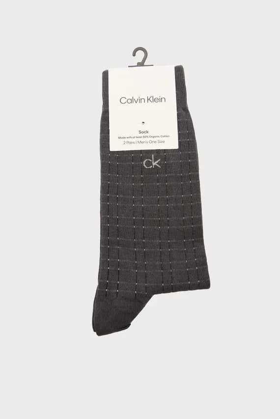 Носки CK MEN SOCK 2P GRID