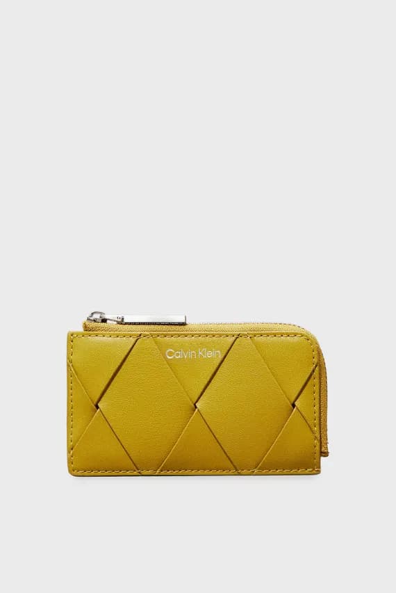 Кошелек CK WOVEN ZIP AROUND CARDHOLDER